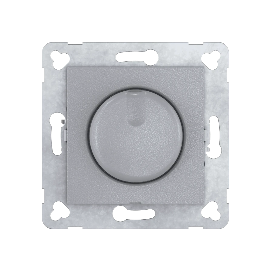 CADUCEUS ALING PRESTIGE Dimmer Switch for LED Lights 1-100W, 230V, Universal, Silver