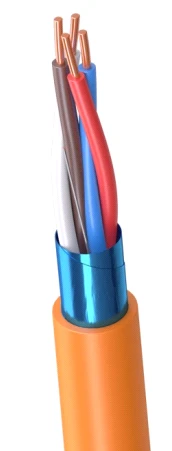 Fire-Resistant Cable with Copper Conductors, Silicone Rubber Insulation, Rated Voltage 300V