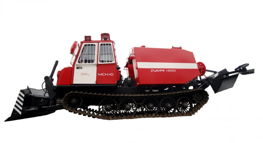 Industrial Tractor MSN-10-PM with Firefighting Equipment