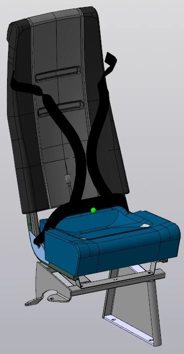 Comfortable School Bus Passenger Seat A66R33.6830012