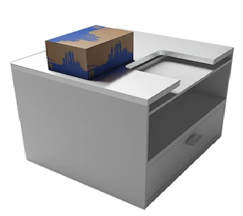 Universal Parcel Reception Barrier "MGN C" by LLC SPECTR