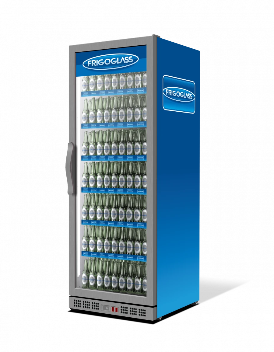 Refrigerated Display Case for Beverages and Food, Model Max-700 [R290]