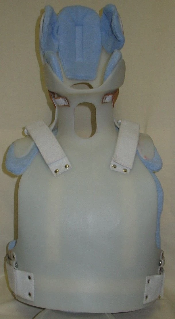 Rigid Neck Holder for Orthotic Support