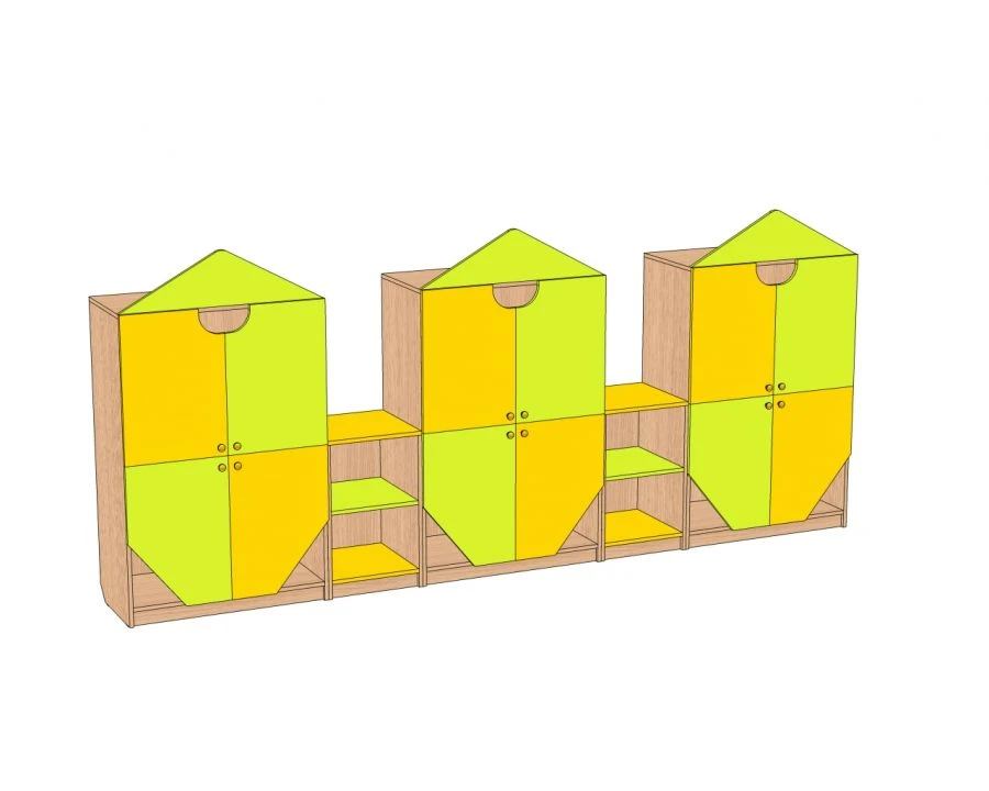 Children's Toy Storage Wall "Clown-1" SI-KL1