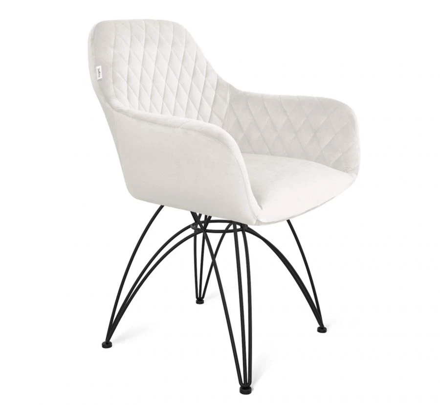 Comfortable Microvelvet Chair Sheffilton SHT-ST38/S112