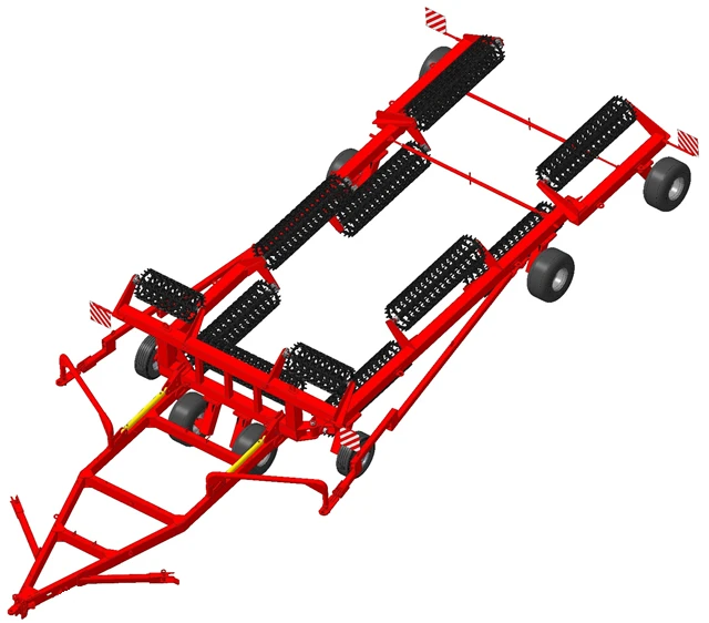 KKS-15C Chain and Spike Roller for Soil Compaction