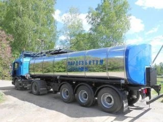 مقطورة خزان معزولة حرارياً لنقل المنتجات النفطية موديل 963922