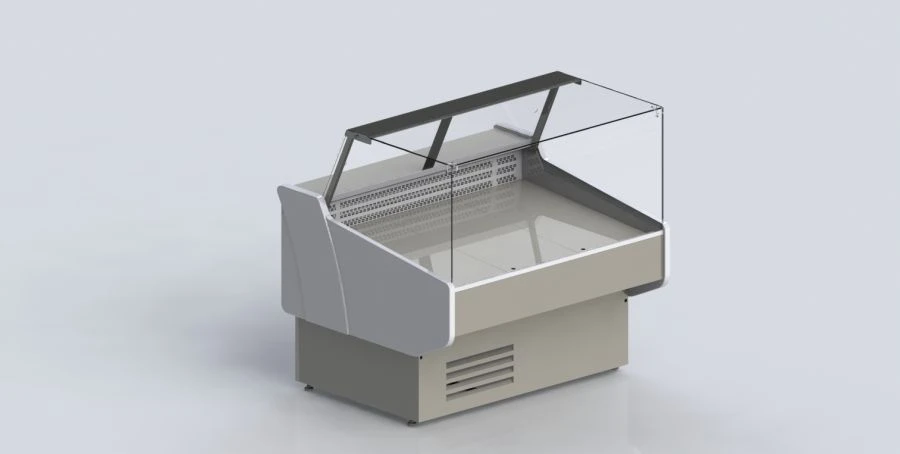 Atlas Series Medium Temperature Refrigerated Display Case VS 77-3125-02