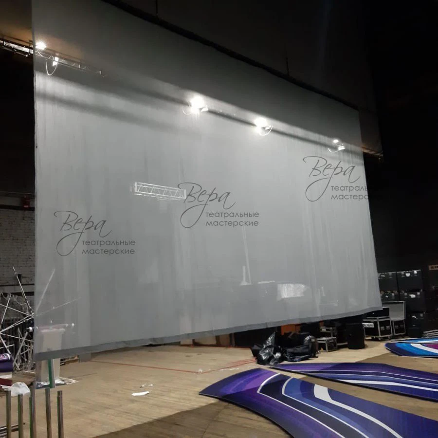 Projection Mesh Screen for Stage Decor by VERA TM