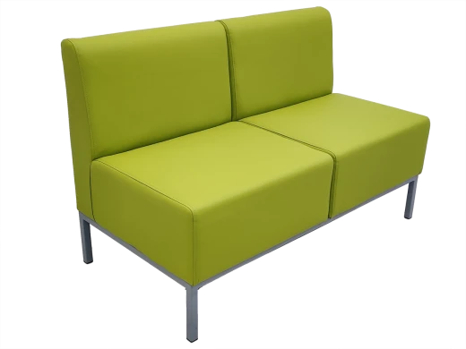 Two-Seater Sofa with Metal Frame - Alamos