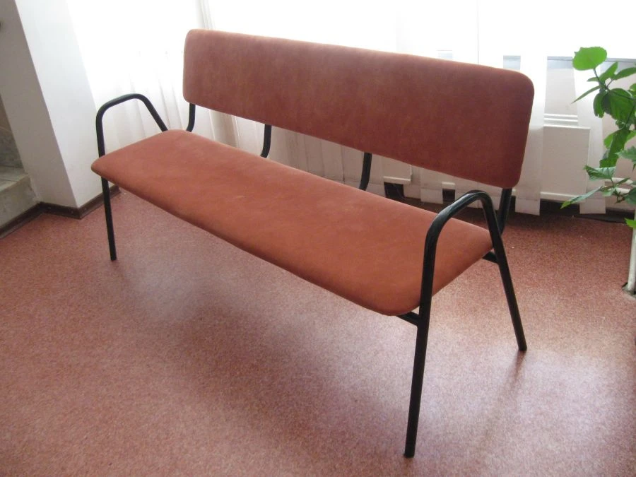 Soft Seat Bench with Backrest, Model EL-106.09.00-07