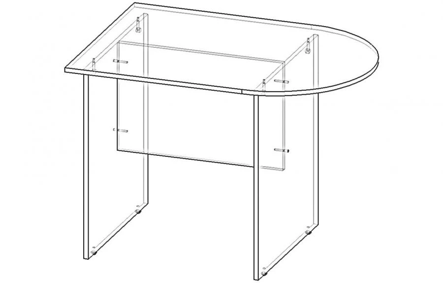 Universal Meeting Table - Bureaucrat Series