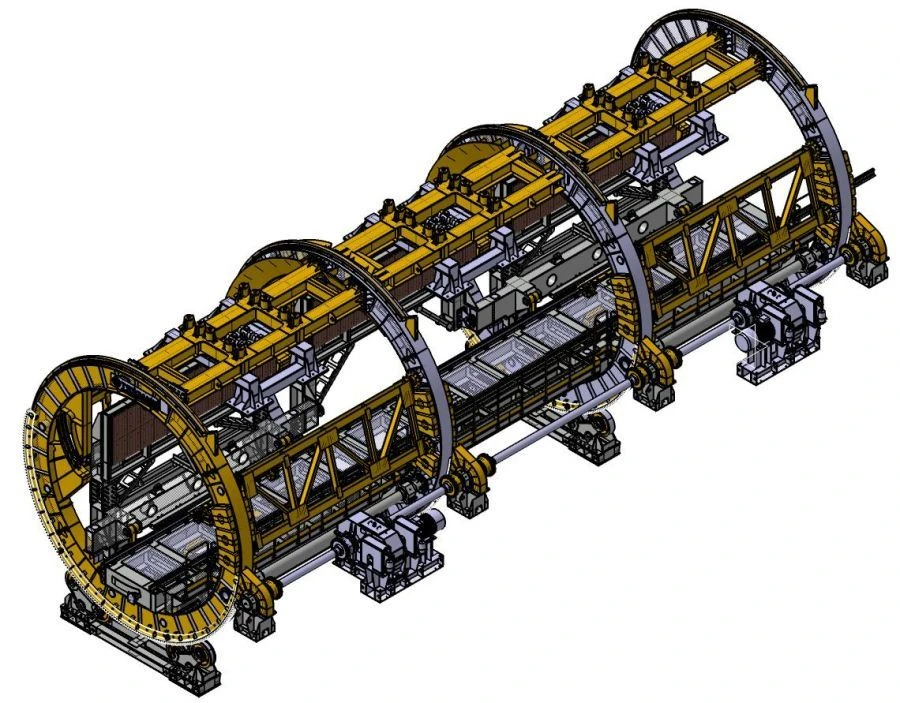 Rotary Stationary Car Dumper VRS-125