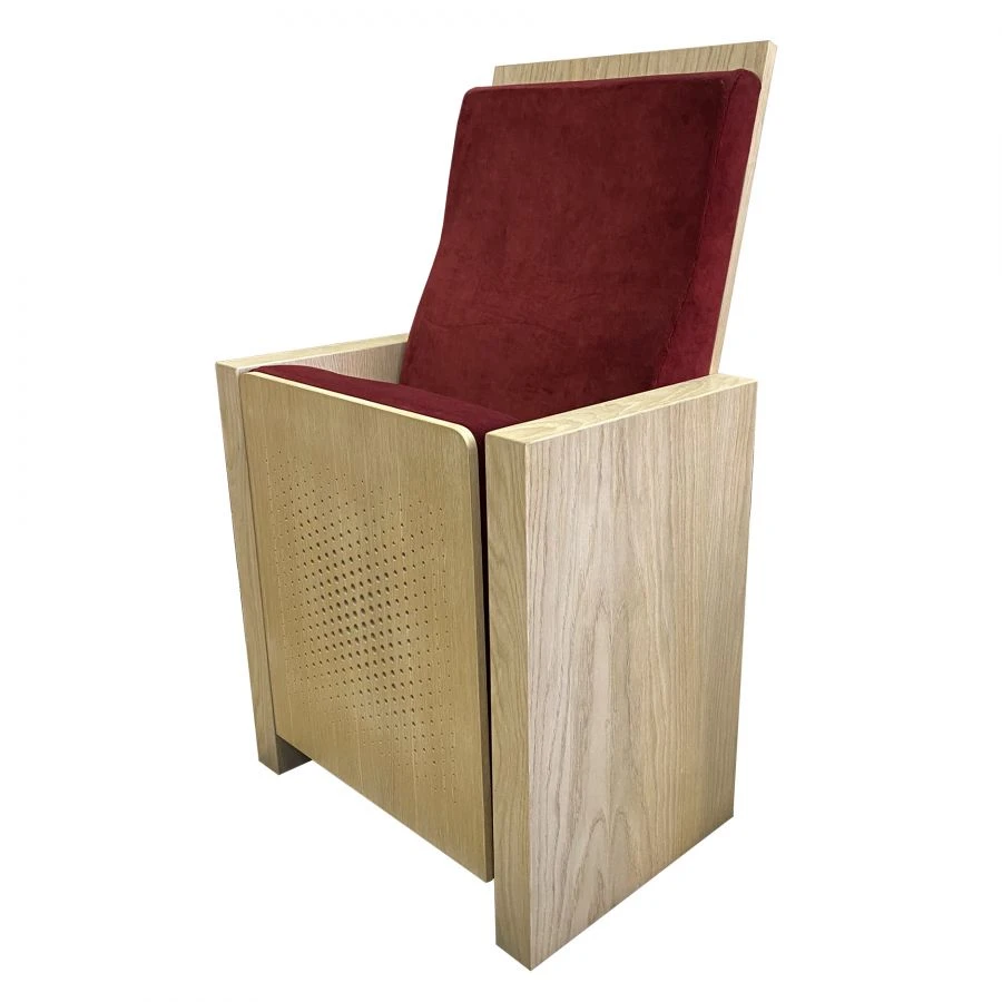 Soft auditorium chair Quadro model
