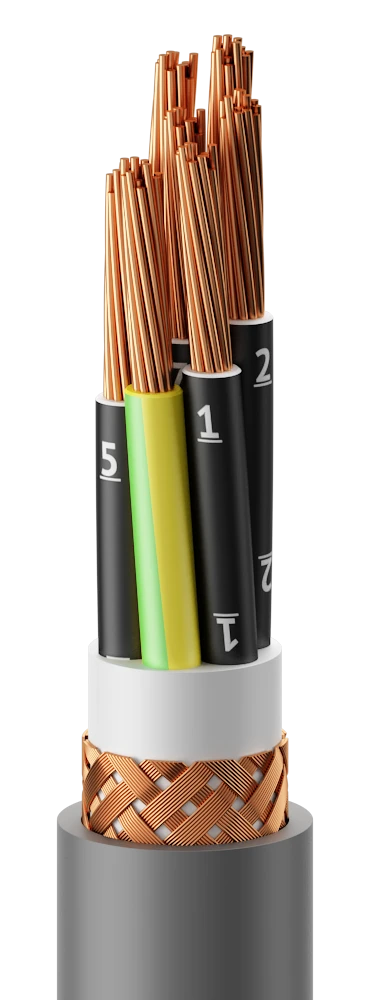 Flexible Emflex KUVEmVp 450/750V Cable