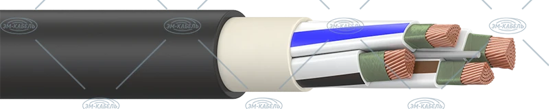 Power Cable with Copper Conductors PPGng(A)-FRHF