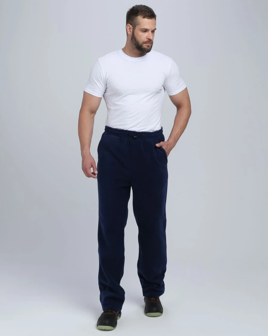 Comfortable Men's Camp Pants, Dark Blue, Art. 87494830
