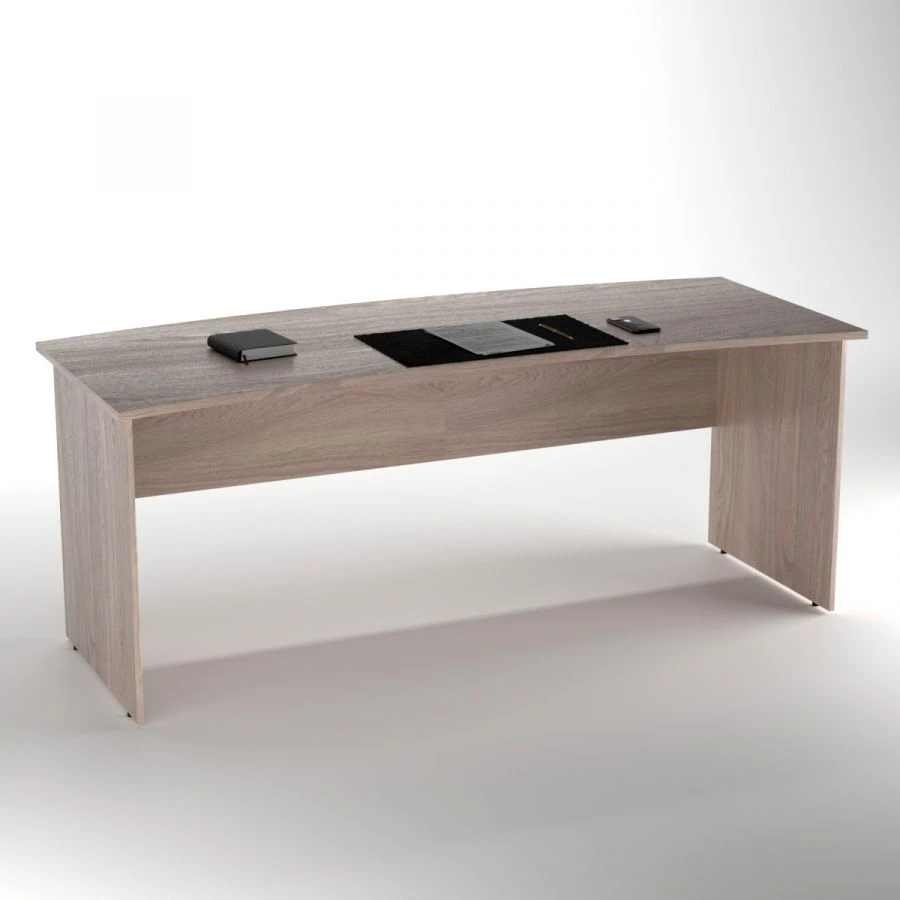 مكتب تنفيذي مريح بحواف PVC