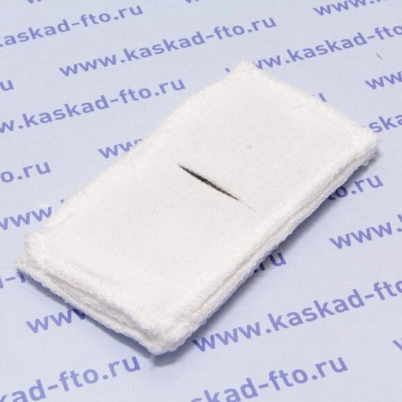 القطب الموصل العلاجي مع عنصر توزيع من القماش الكربوني، مستطيل