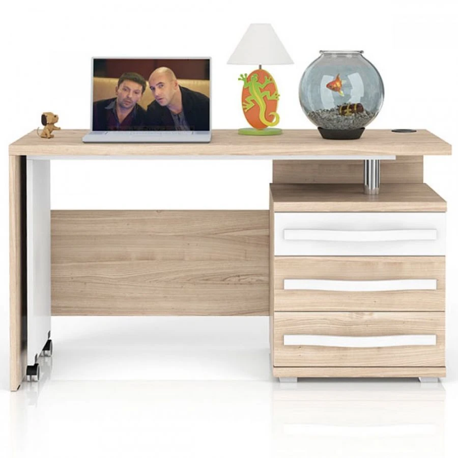 Right Table in White/Desira Ash - Marta LD.636.280.000