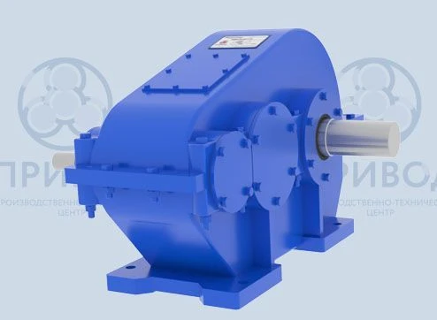 Horizontal Two-Stage Cylindrical Gearbox GD