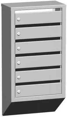 Vertical Mailboxes Series PV - Multi-Section and Single-Section Models