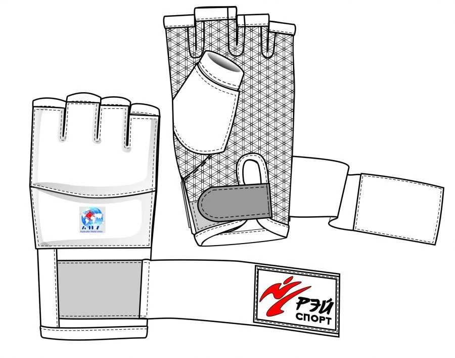 Kyokushin Karate Gloves for KWU, Art. B2704IS