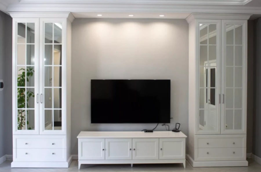 مجموعة أثاث غرفة المعيشة الخشبية