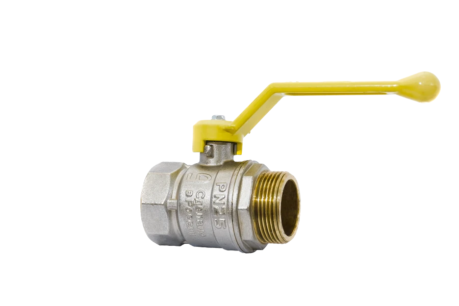 صمام كرة نحاسي LD Pride للتحكم في السوائل والغازات 47.40.B-N.R.GAS