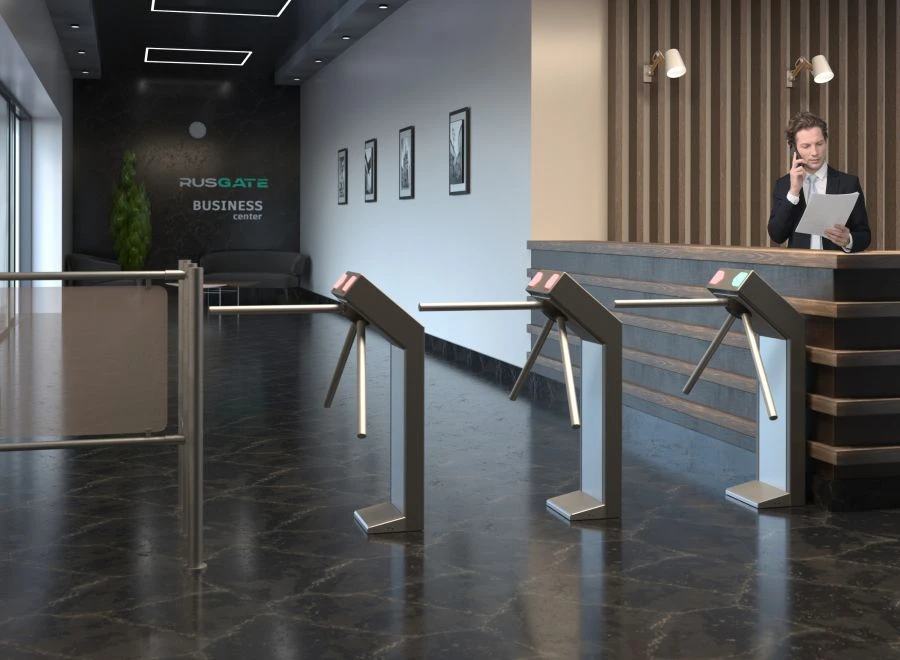 Electromechanical Tripod Turnstile Rusgate T3-NO-SF v.1