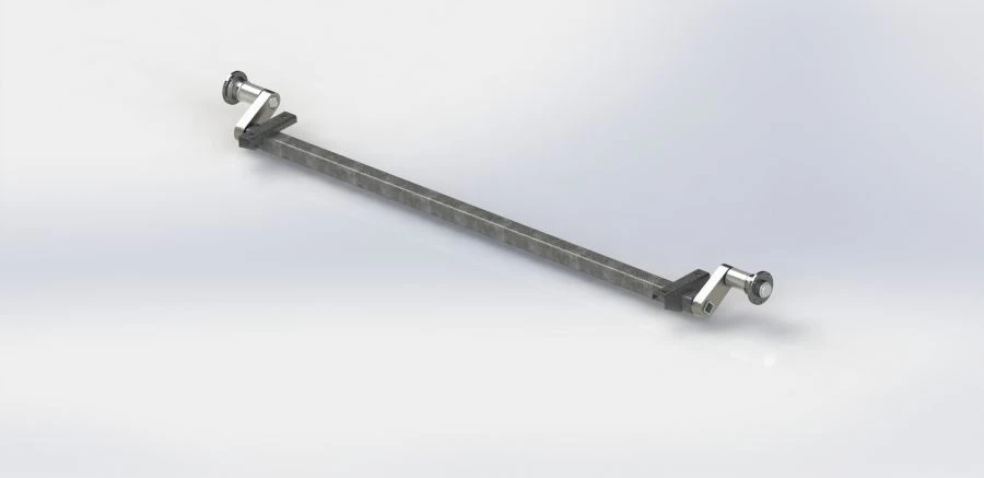 Rubber Suspension Axle for Trailers up to 750 kg AIR.013.00.000.000