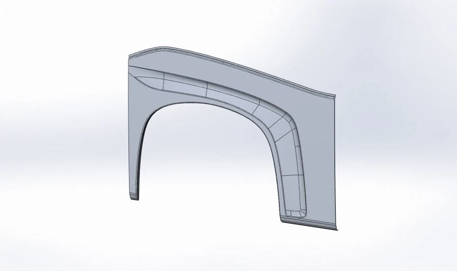 لوحة قوس خلفية يمين 5299231-5402505-52