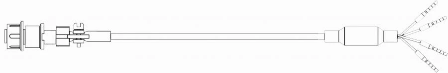3-Wire Connecting Cable 51P1A4