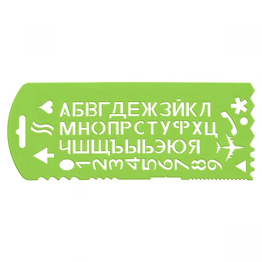 قوالب حروف وأرقام بلاستيكية ستام