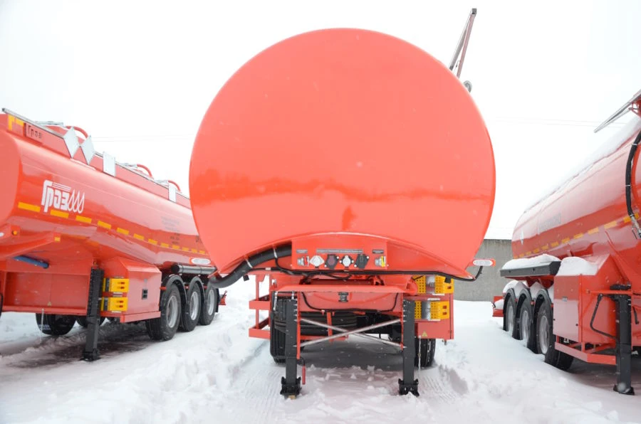 Round Cross-Section Tank Semi-Trailer for Oil Transportation PPC-3/6-3/12-23-4 97396S-0000010-01