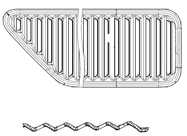 Ventilation Grille 4238-50-5601206