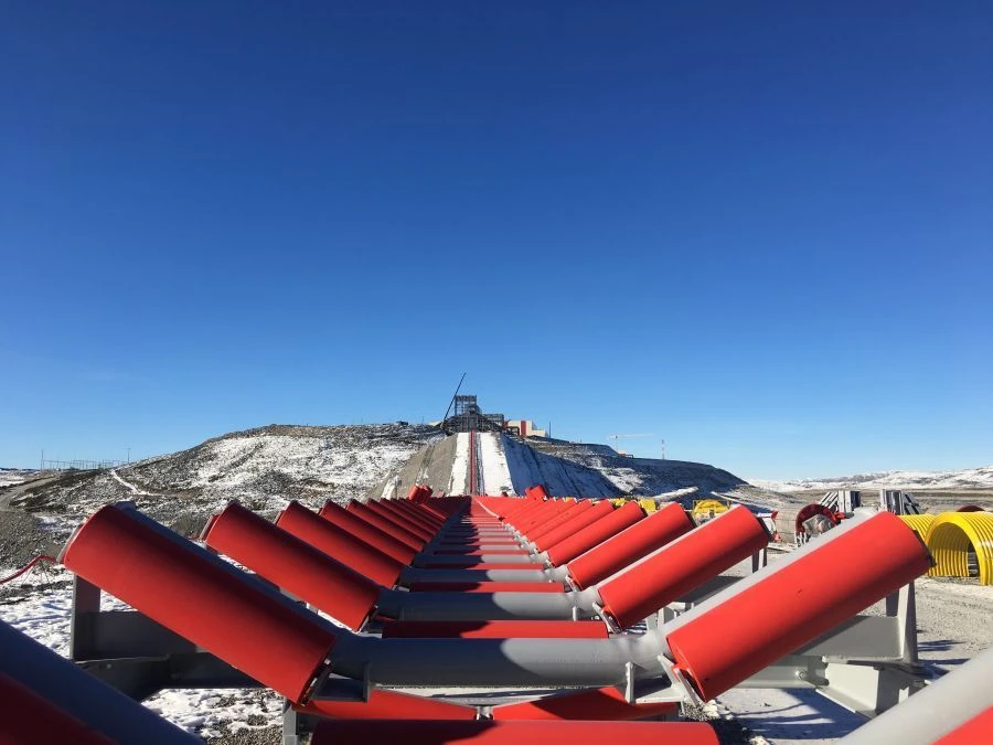 Stationary Belt Conveyor Type "KLS" for Bulk Material Transport