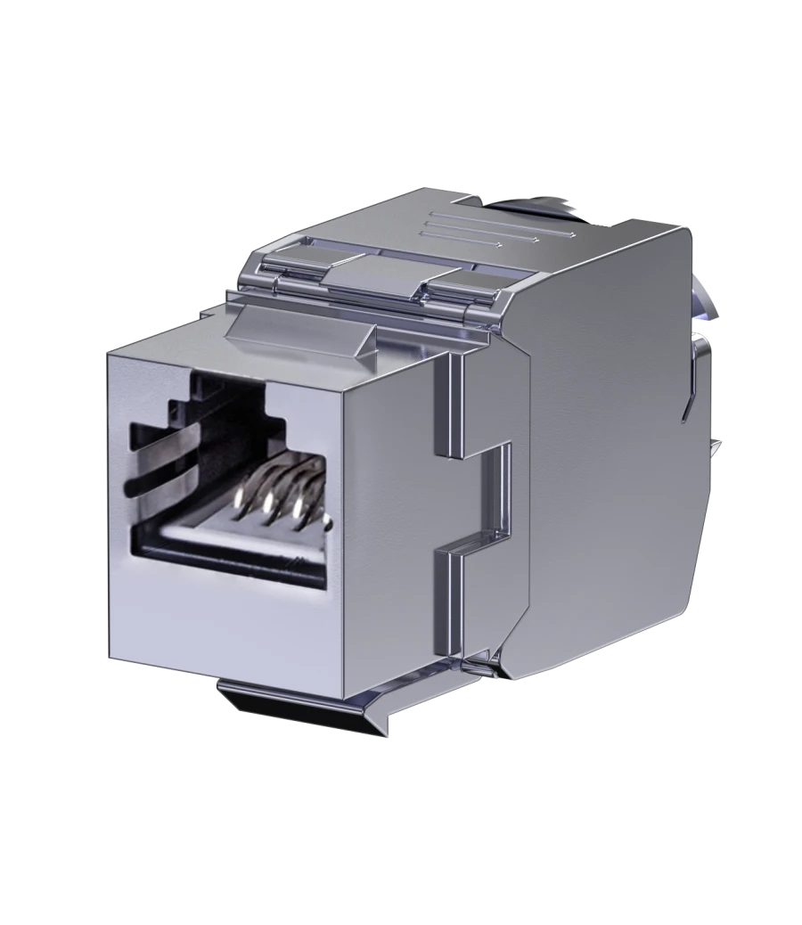 CADUCEUS ALING Experience Keystone RJ45 Module Cat.6 FTP, White, Art. 74316