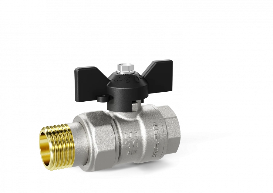 LD Pride 47.20 Brass Ball Valve for Liquid and Gas Control