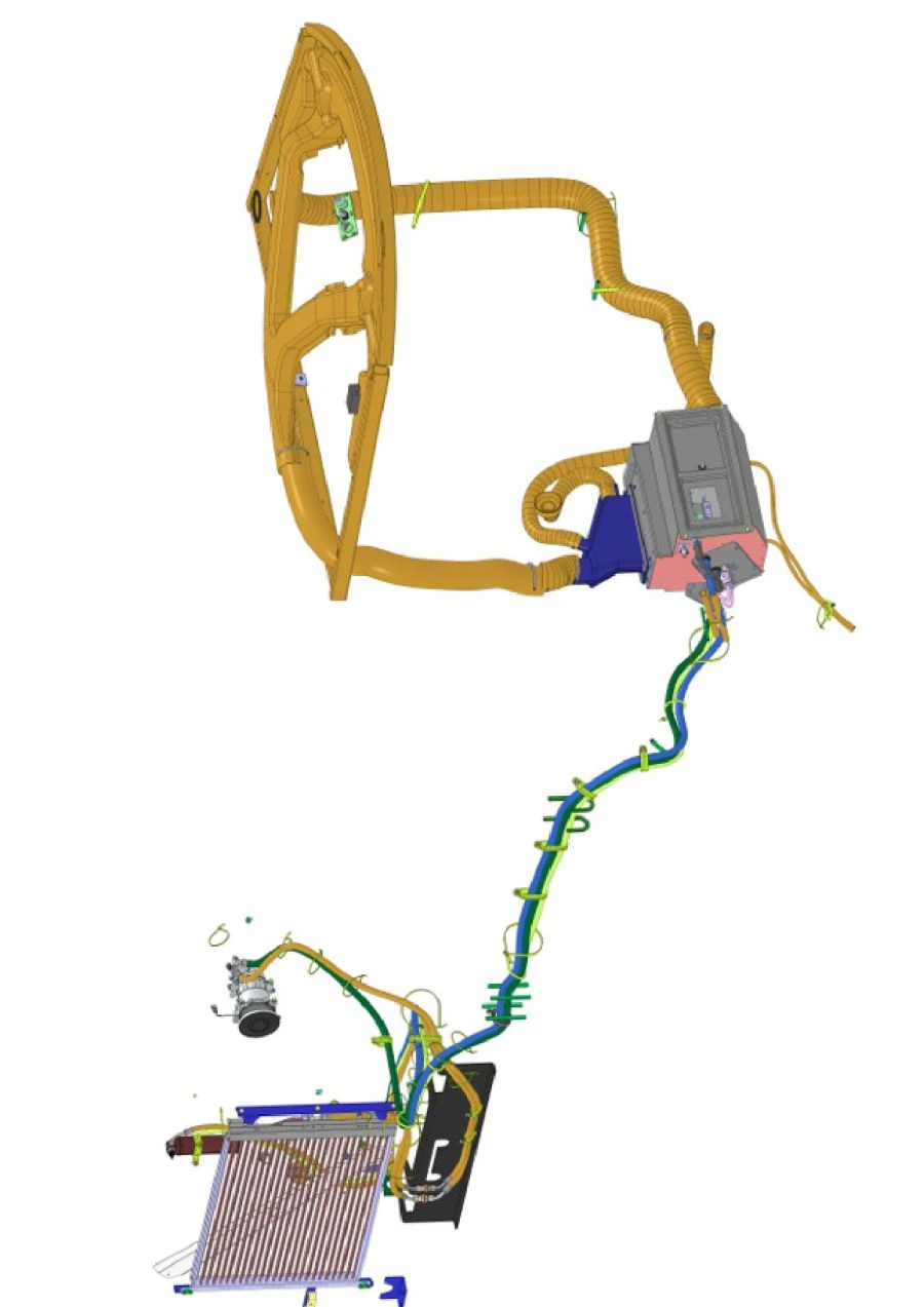 نظام التحكم في المناخ لحاصدة الحبوب RSM-161 "أغسطس 23BS-RSM-161-09