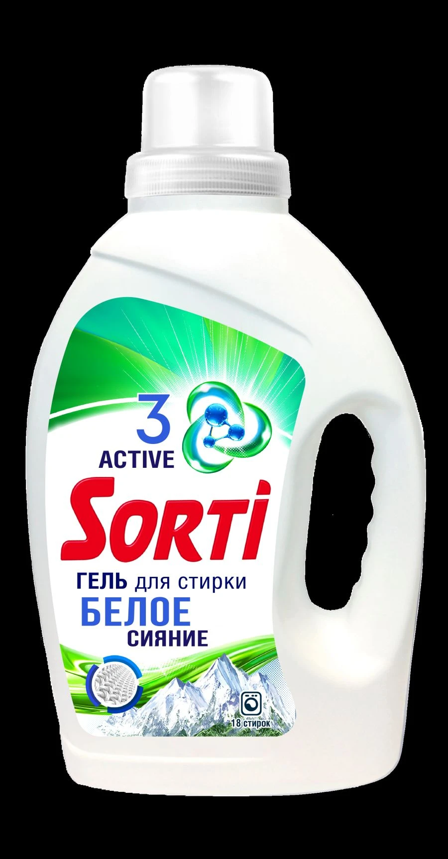 Sorti White Shine Laundry Gel - Powerful Stain Removal
