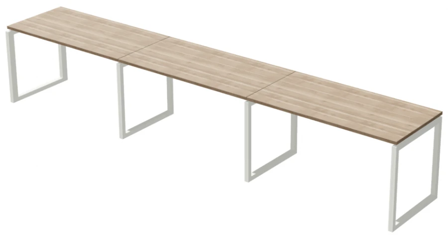 Magna Bench System with O-Shaped Support, Art. MSB 37