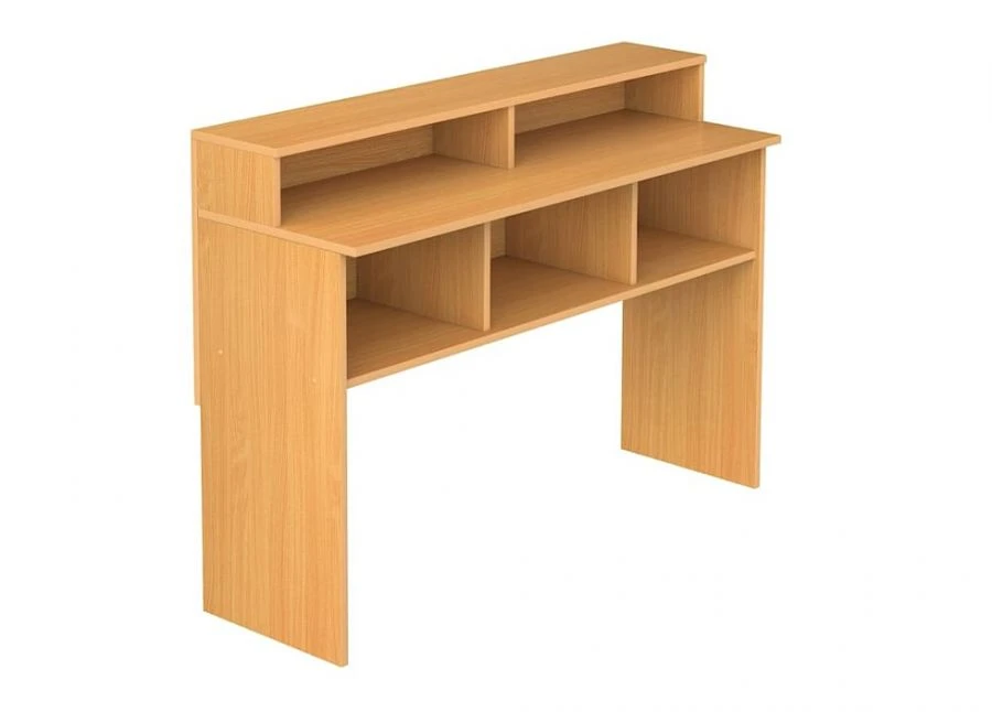Educational Teacher's Desk with Open Shelf