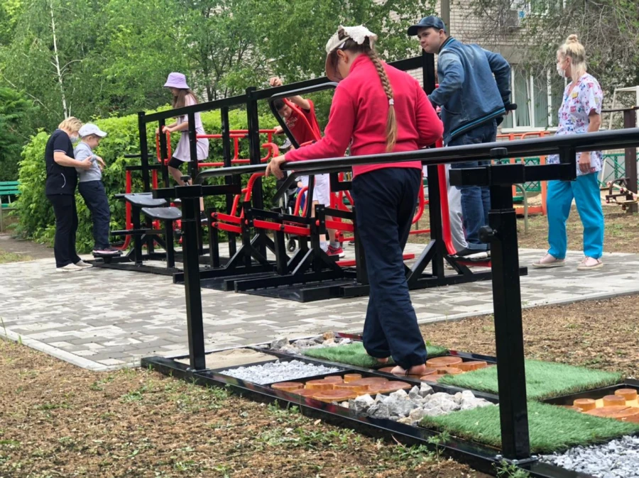 Walking Track with Uneven Surface Simulation 3 x 1 m