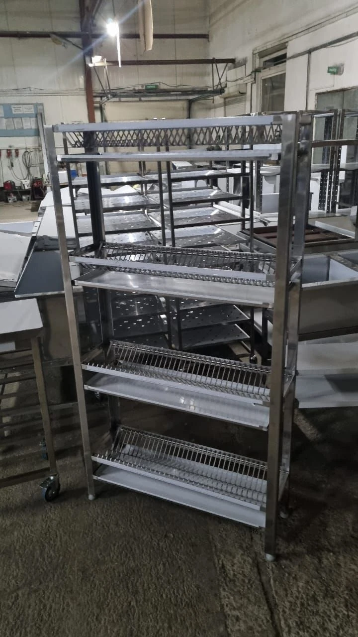 رف الأطباق الفولاذي المقاوم للصدأ سلسلة SPPuS