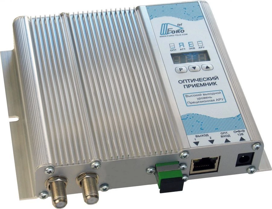 مستقبل بصري FORO 216AE-SM8 لتحويل إشارات التلفاز