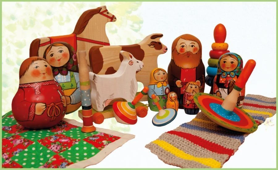 Traditional Children's Toy Set "Poteshki