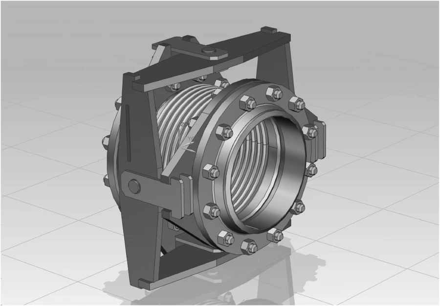 تعويض مرن زاوي نوع WBN 15-5000 مم