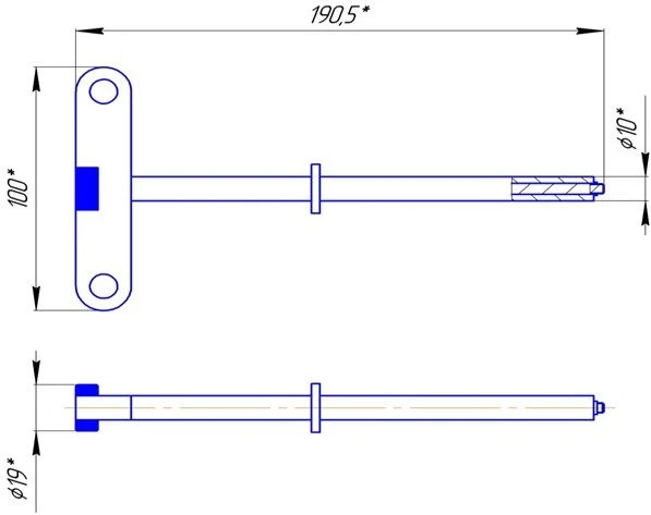 مفتاح الإدراج بين الفقرات لعمليات الجراحة