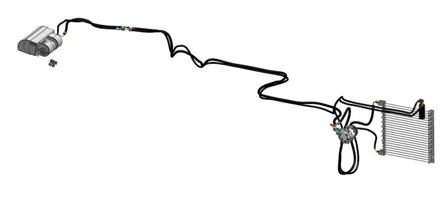 مكيف "أغسطس 23BS-S300.07" لجرارات الحصاد